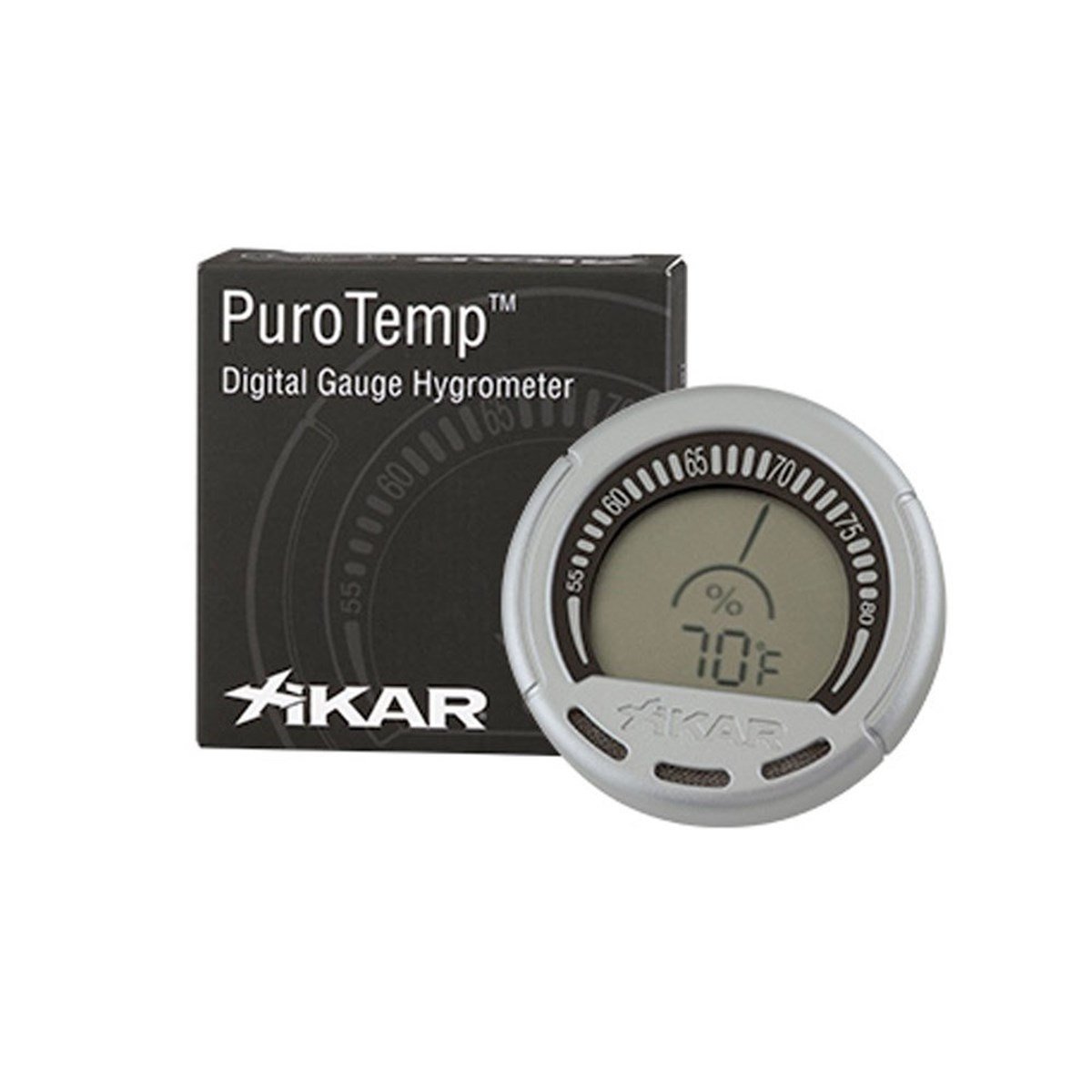 TR892,Xikar PuroTemp Dijital Gauge Higrometre Nem Ölçer CR2025