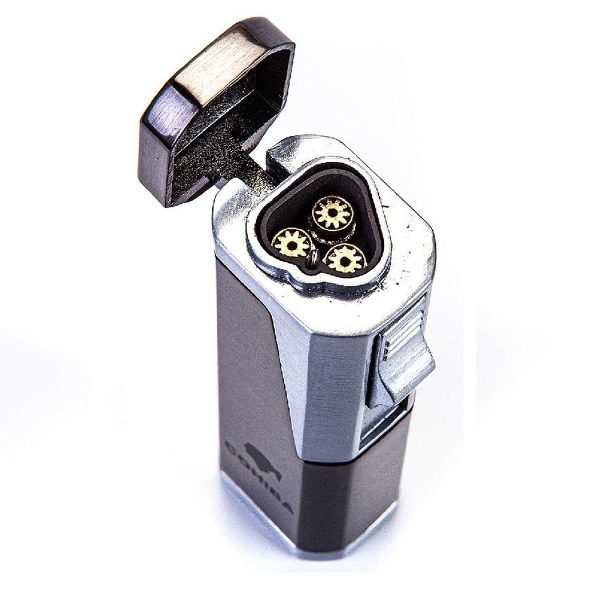 TR3077,Cohiba Çakmak Kesici Küllük Sehpa Dörtlü Puro Set