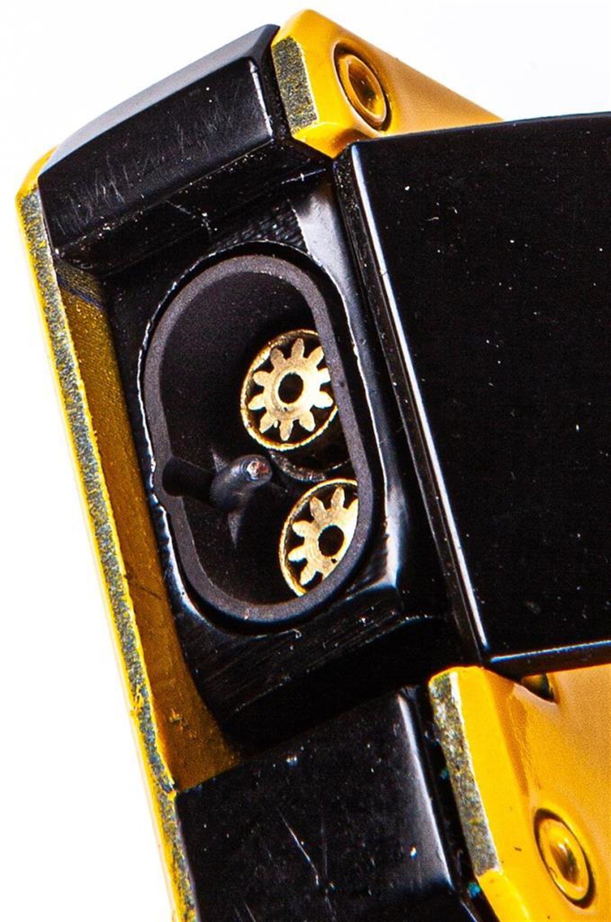 TR3081,Cohiba Çakmak Kesici Küllük Sehpa Dörtlü Sarı Puro Set