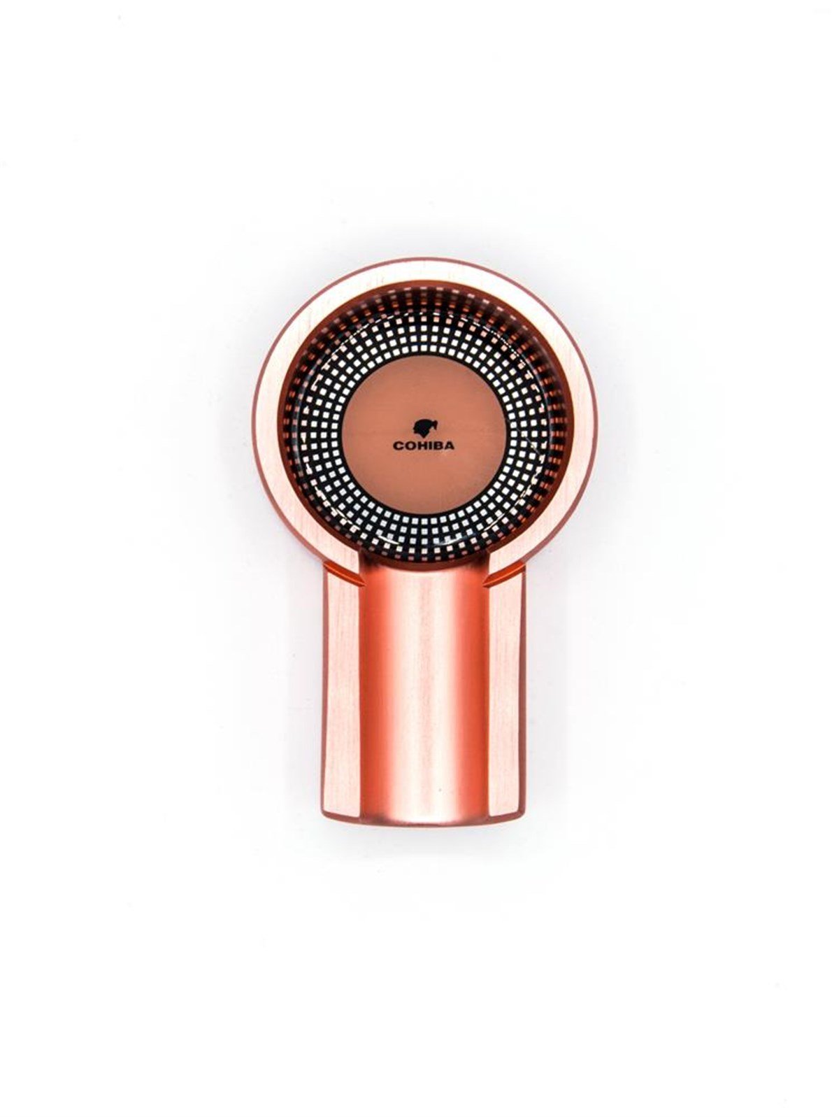 TR1402,Cohiba Gold Küllük Gold Puro Tüpü Gümüş Kesici 3'lü Puro Seti