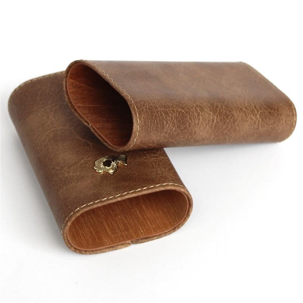 TR3082,Cohiba Kılıf Çakmak Kesici Sehpa Dörtlü Kırmızı-Siyah Puro Set