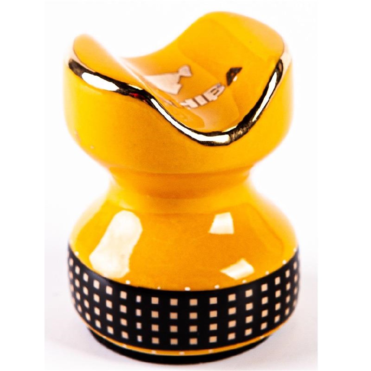 TR3084,Cohiba Kılıf Çakmak Kesici Sehpa Dörtlü Sarı-Siyah Puro Set