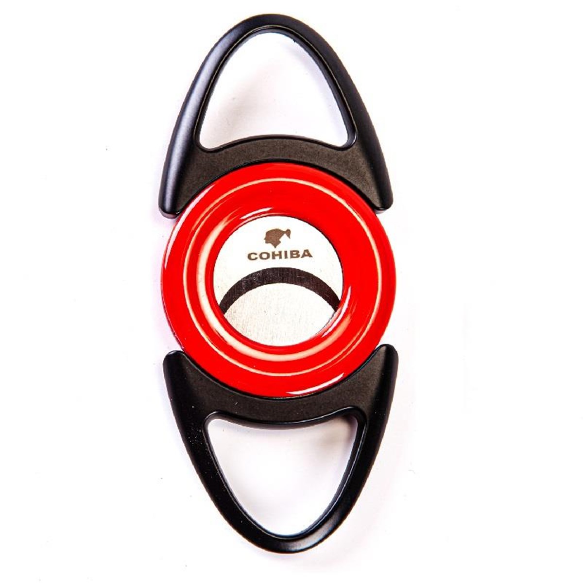 TR3082,Cohiba Kılıf Çakmak Kesici Sehpa Dörtlü Kırmızı-Siyah Puro Set