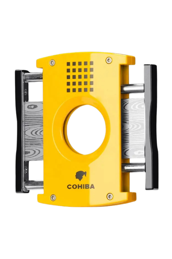 TR7709,Cohiba Limitli Seri Kesici Çakmak İkili Sarı Puro Seti