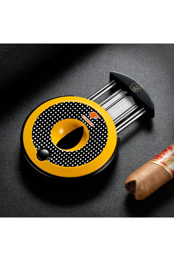 TR7715,Cohiba Özel Seri Çakmak Kesici Küllük Üçlü Sarı Puro Seti