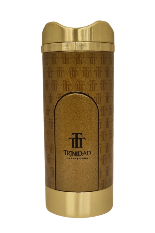 TR7717,Cohiba Özel Seri Trinadad Çakmak Kesici Küllük Üçlü Bronz Puro Seti