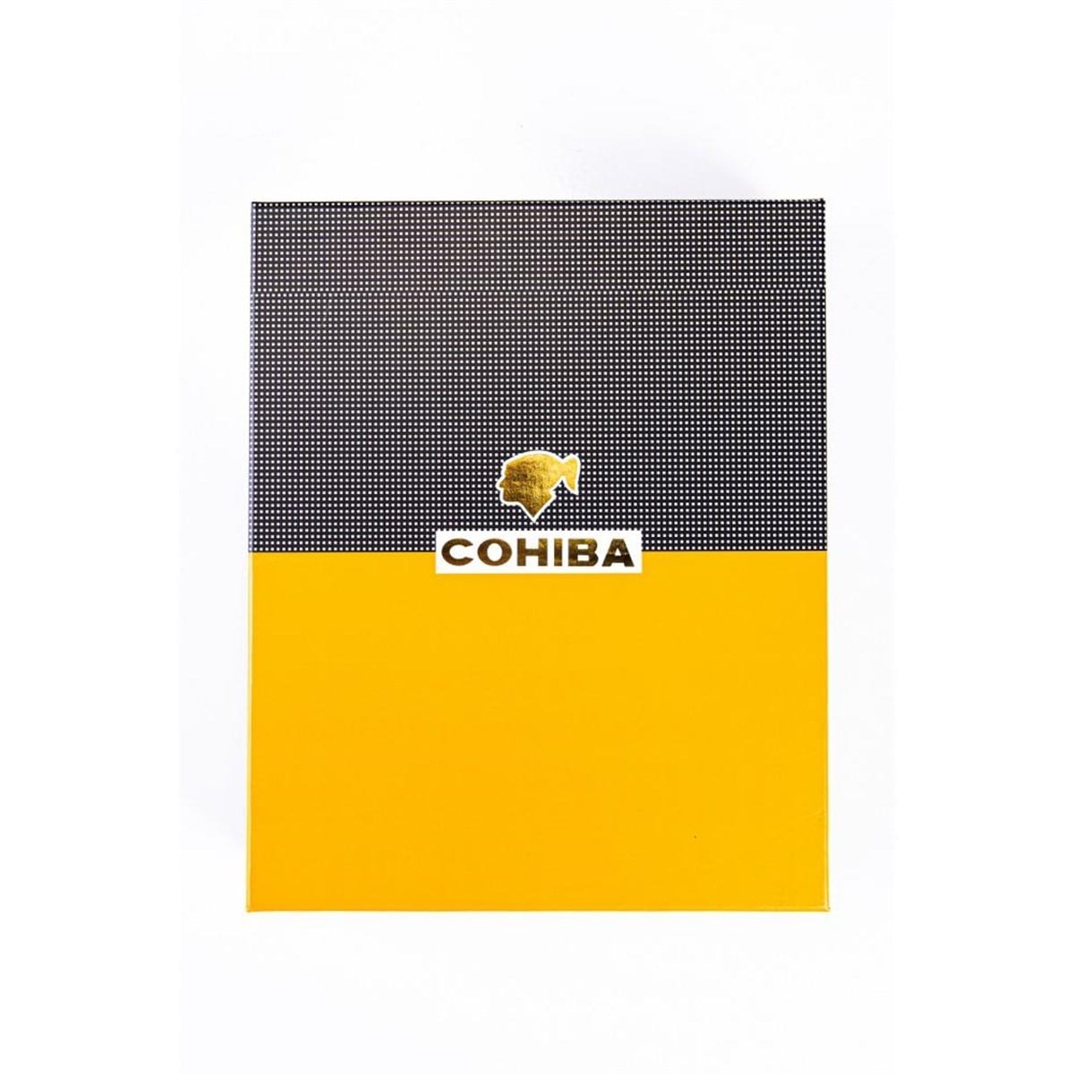 TR3386,Cohiba Üçlü Kesici Çakmak Küllük Sarı-Siyah Set