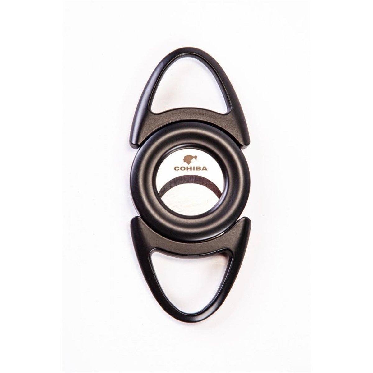 TR3388,Cohiba Üçlü Kesici Çakmak Kılıf Siyah-Gunmetal Set
