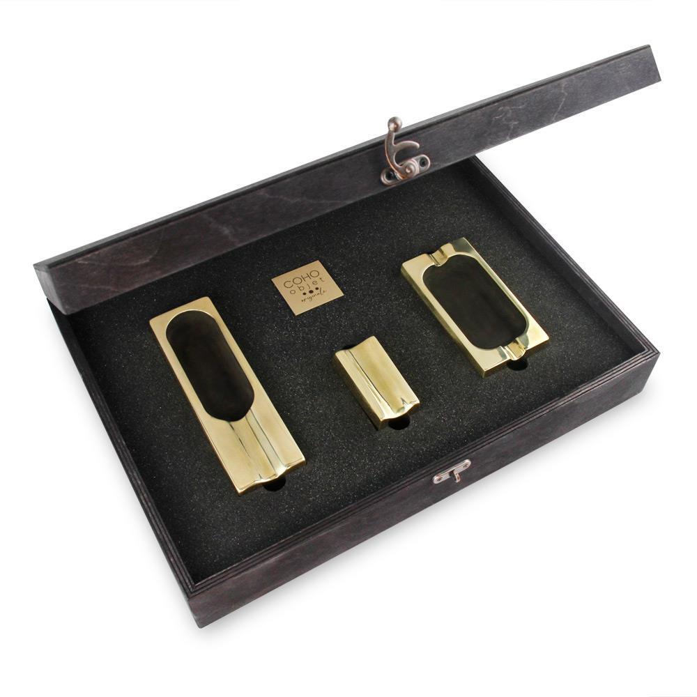 CHO-013,Coho Patron Dark & Gold Edition Pirinç Puro Seti