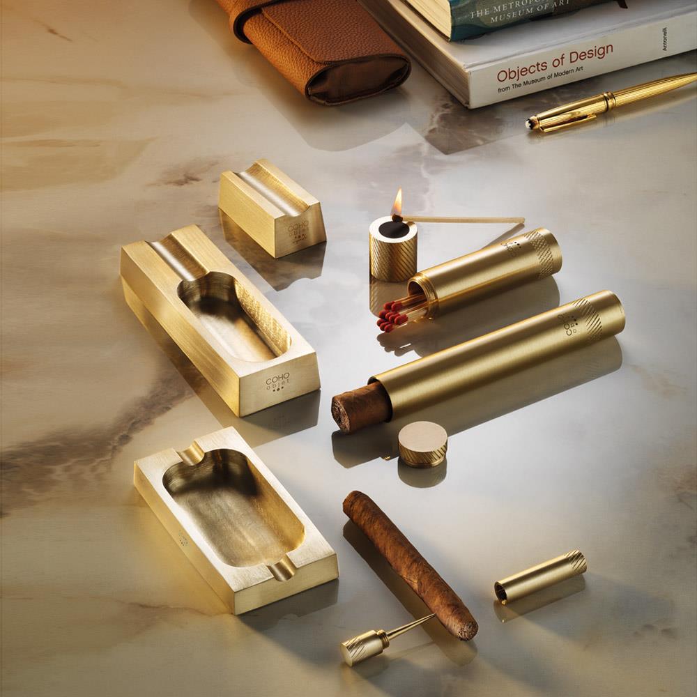 CHO-001,Coho Patron Passion Edition Pirinç Puro Küllük & Full Aksesuar Seti