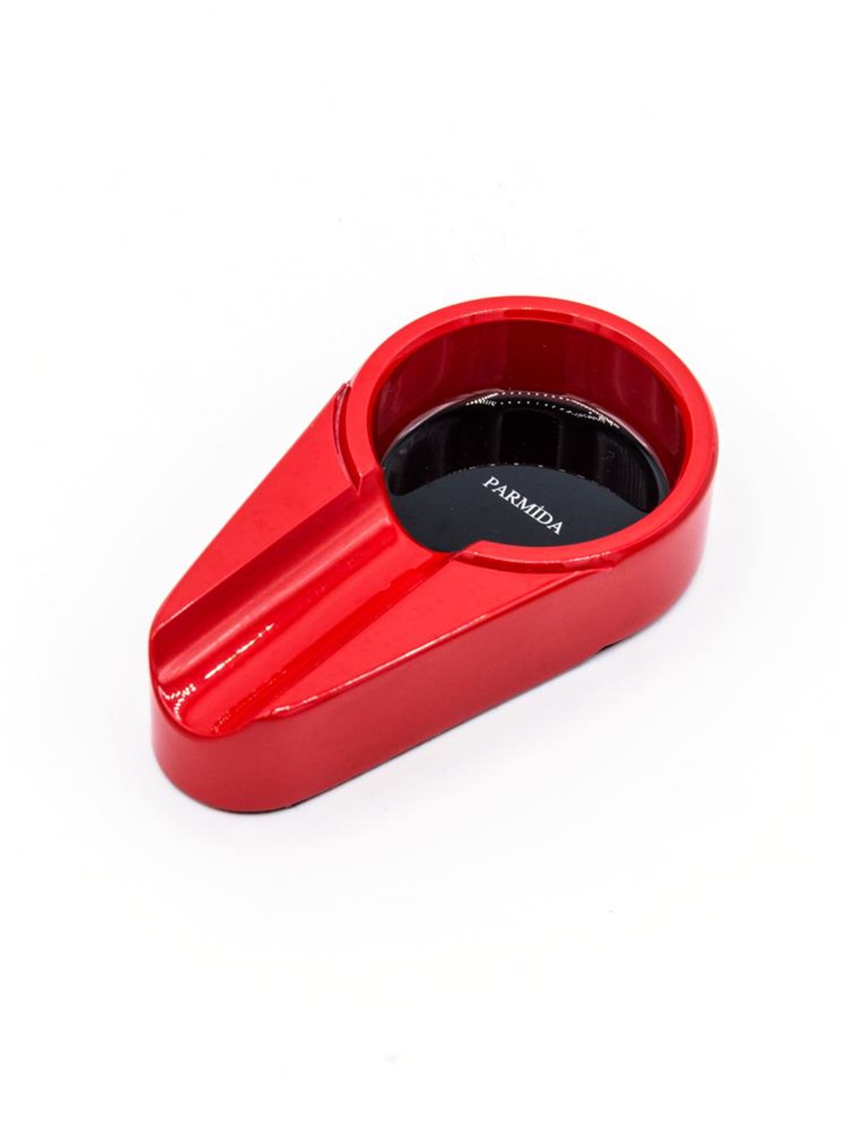TR1407,Parmida Çakmak Küllük Kesici Üçlü Kırmızı Puro Set