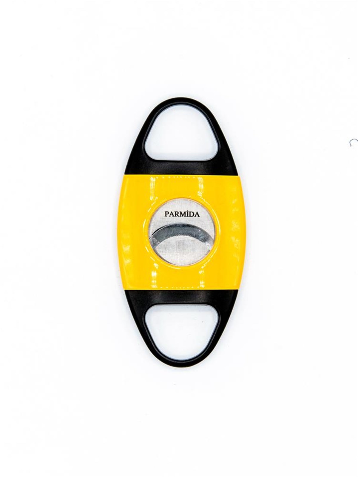 TR1409,Parmida Çakmak Küllük Kesici Üçlü Sarı-Siyah  Set