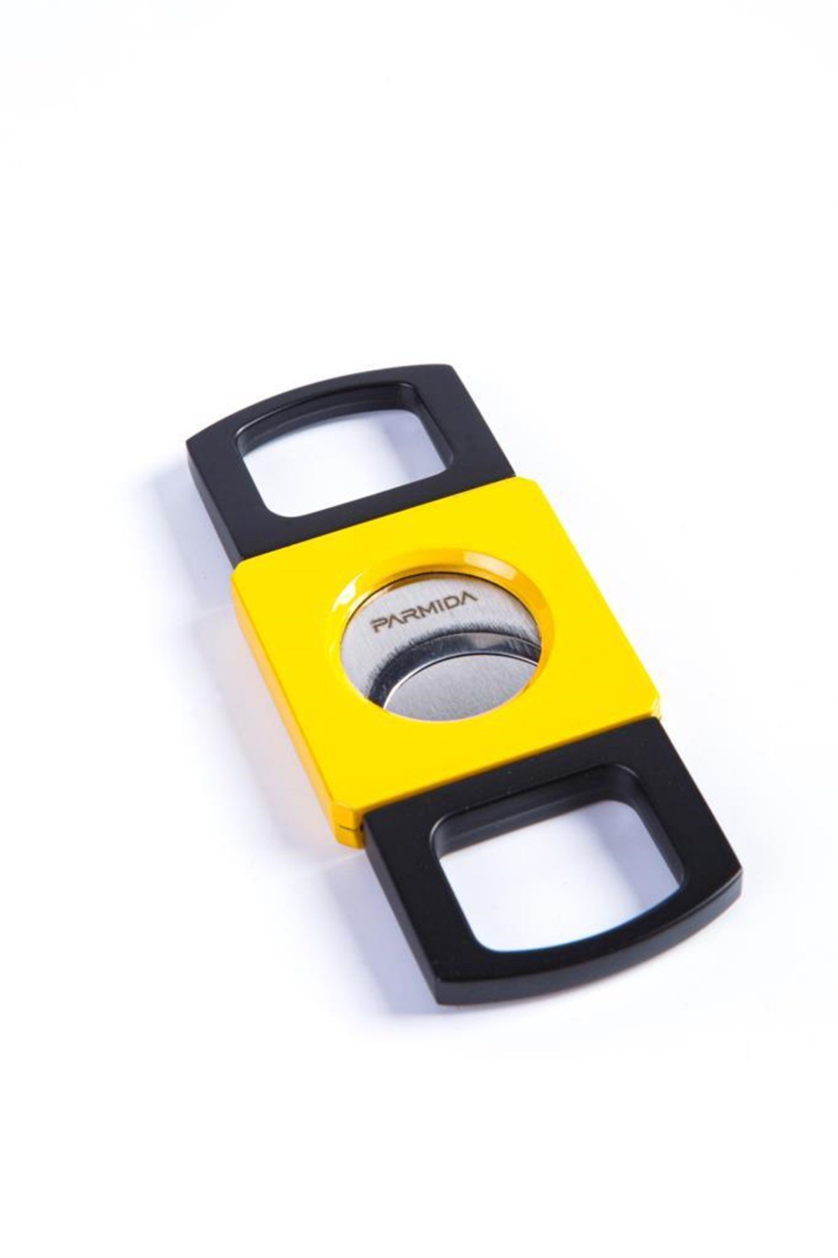 TR3867,Parmida Sarı Çakmak Küllük Kesici Tutucu Dörtlü Puro Seti