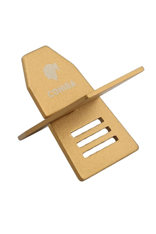 TR7374,Cohiba Bronz Puro Tutucu Metal Sehpa