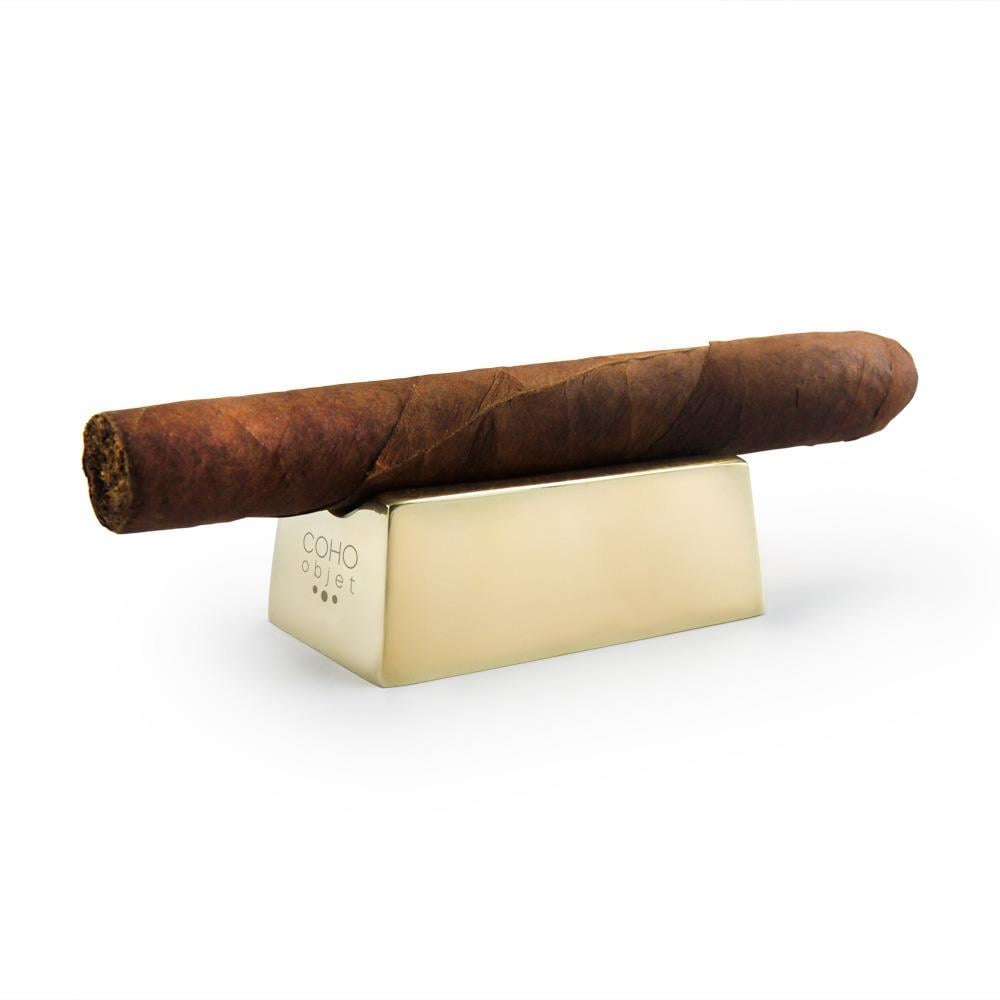CHO-016,Coho Patron Dark&Gold Edition Pirinç Puro Standı