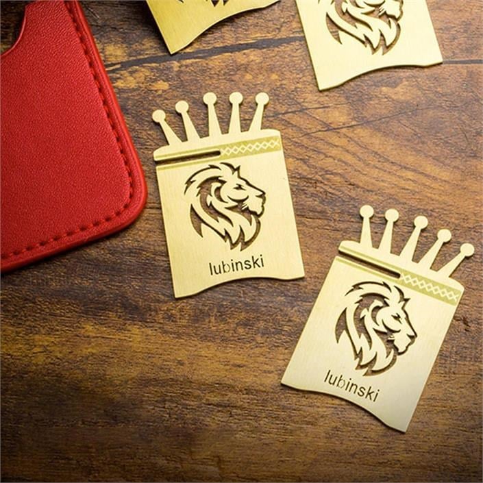 LB-902,Lubinski New Lion Özel İşleme Motifli Puro Sehpası Gold Lion-2