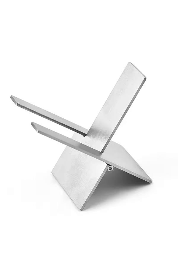 TR6968,PQ Gümüş Metal Puro Tutucu Sehpa