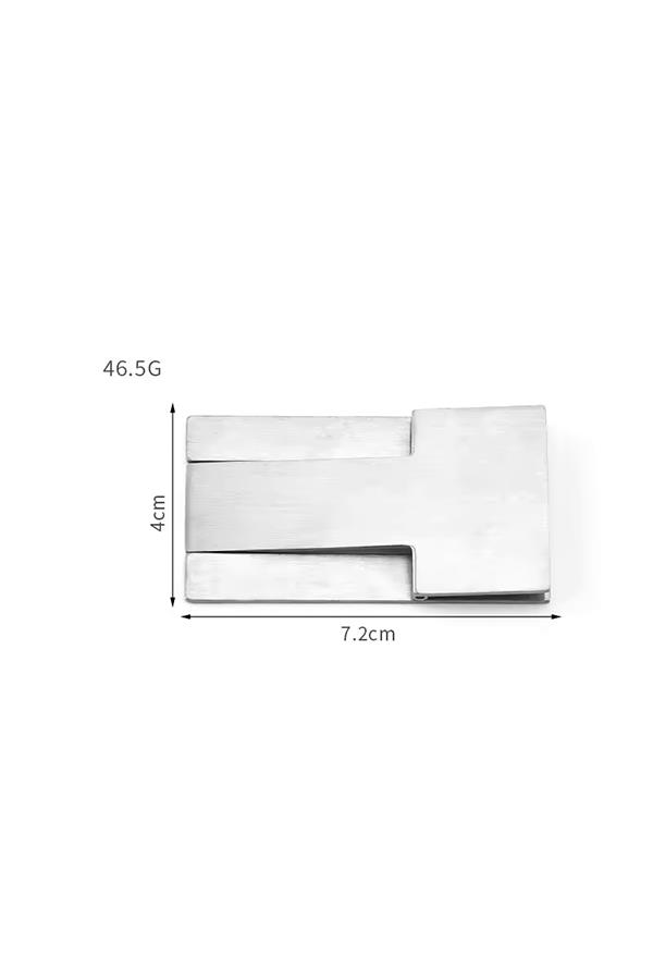 TR6968,PQ Gümüş Metal Puro Tutucu Sehpa