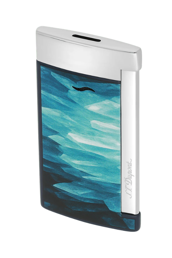 TR9914,S.T. Dupont Géode Blue Slim 7 Puro Çakmağı 27035