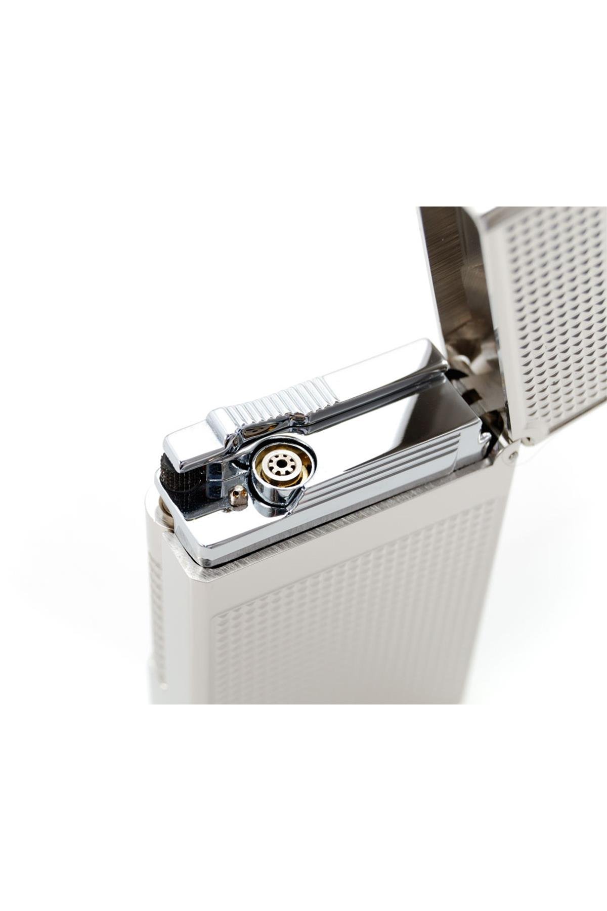 TR598,S.T. Dupont Le Grand Gümüş Puro Çakmağı 23011