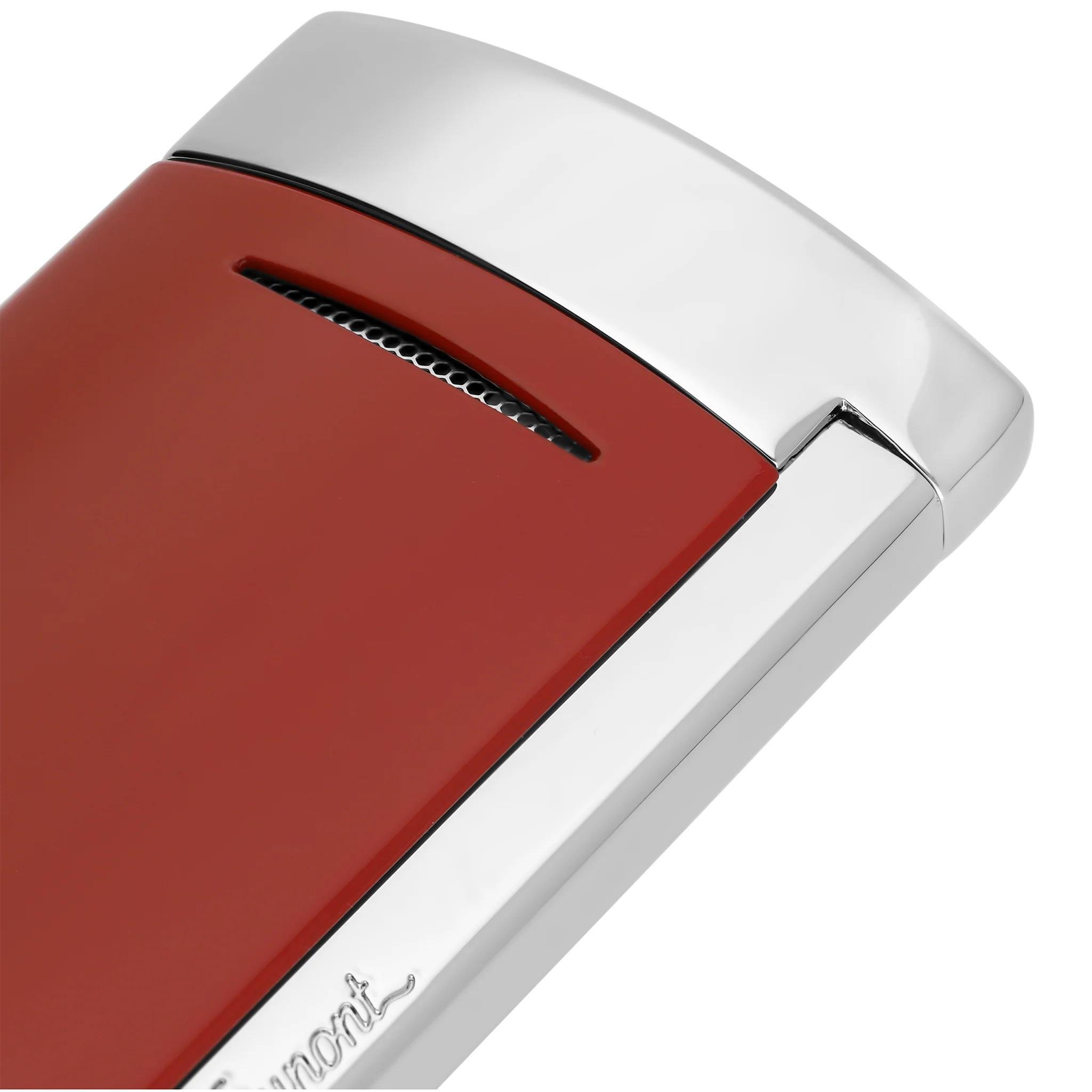 TR2868,S.T. Dupont New Minijet Parlak Kırmızı Puro Çakmağı 10803