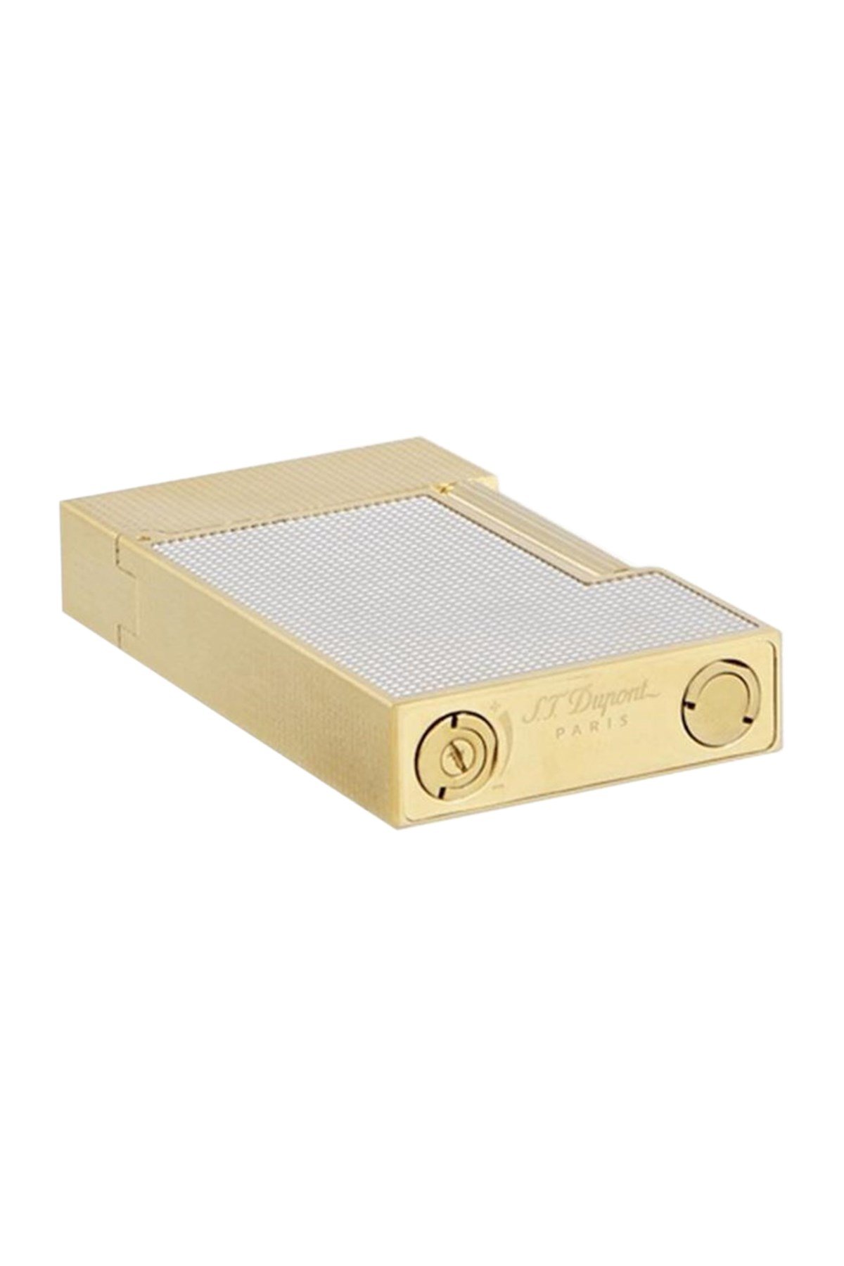 TR3403,S.T. Dupont Ligne 2 White Gold Puro Çakmağı 16605