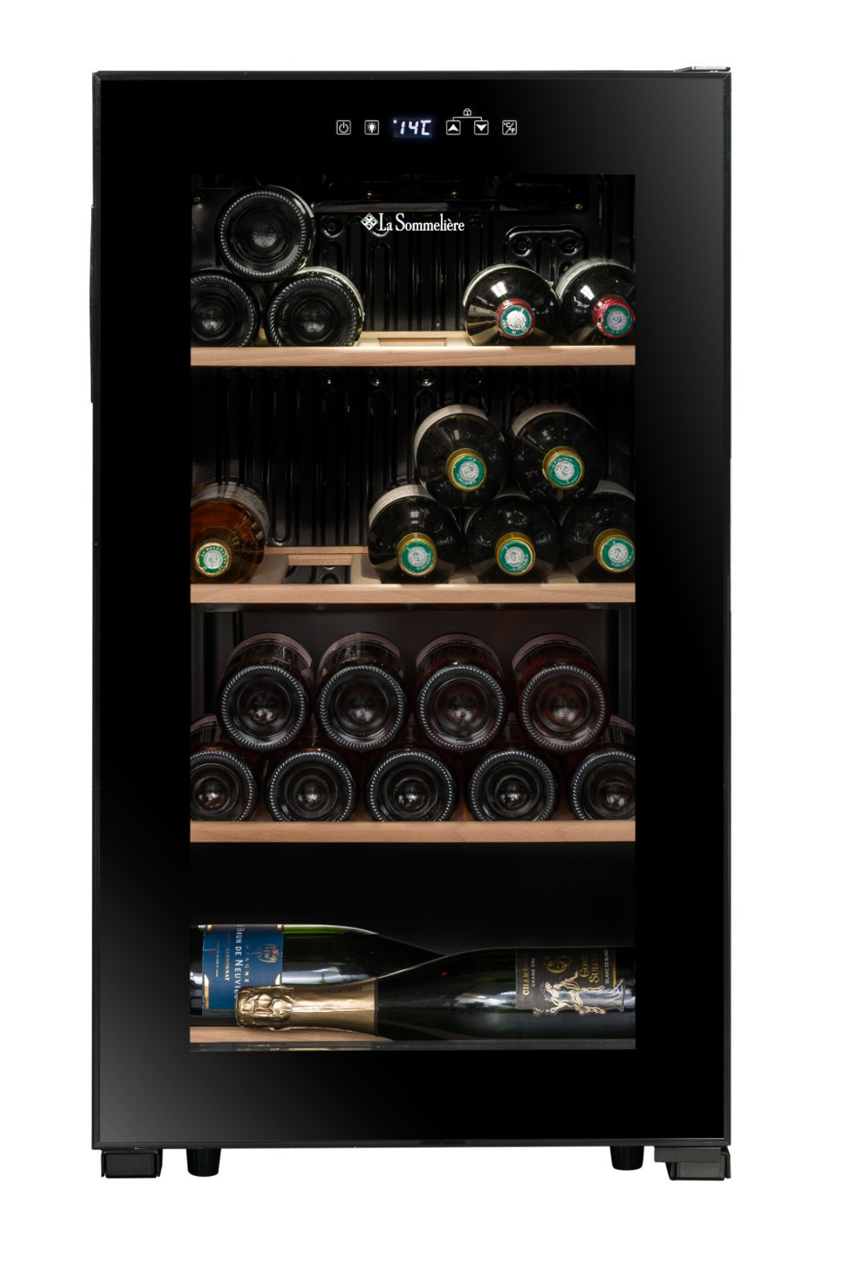 LSMLR3,La Sommeliere LS36 Black Şarap Saklama Dolabı