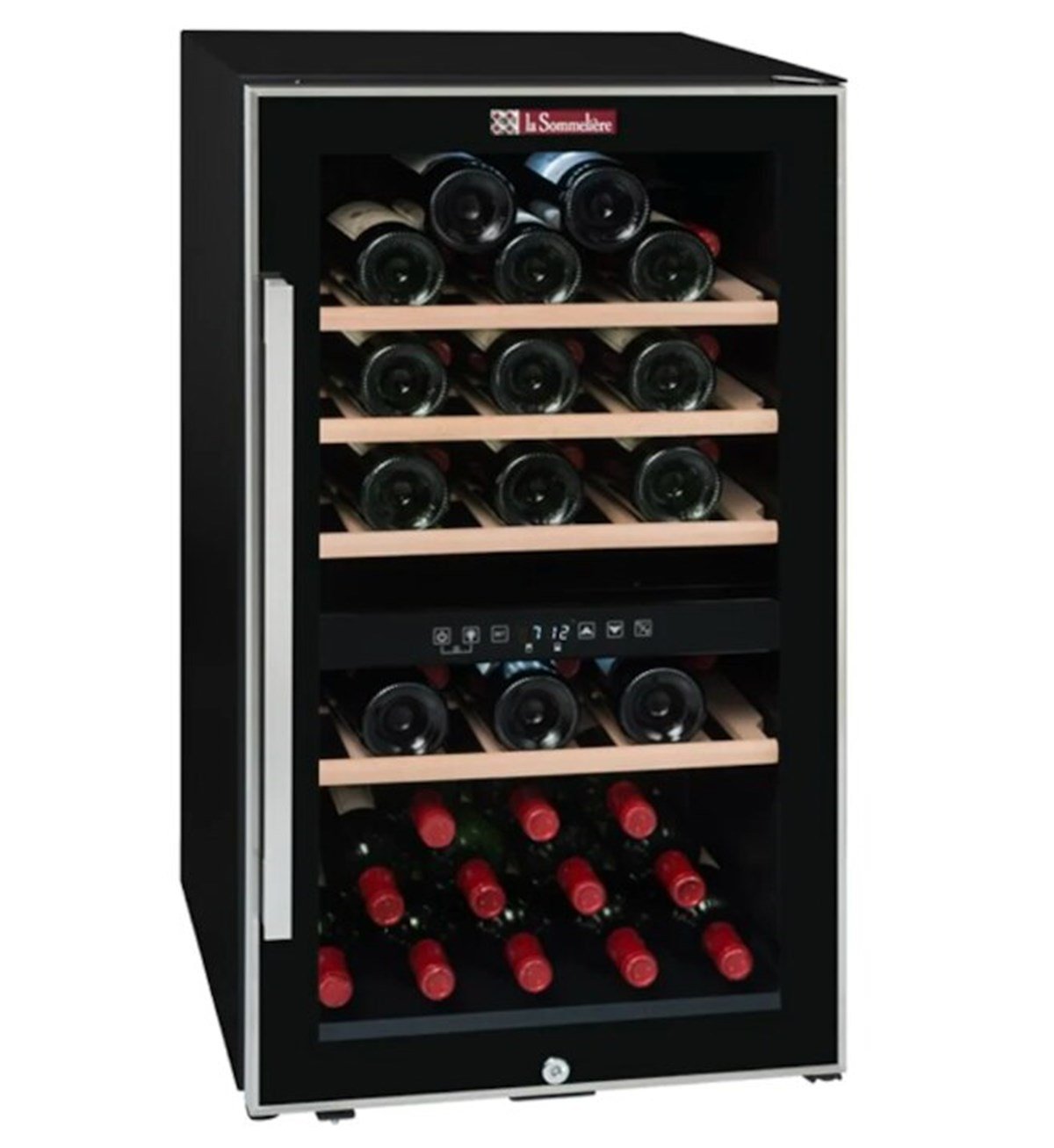 LSMLR8,La Sommeliere ECS50.2Z Double Zone Wine Cellar 49 Bottles Capacity Şarap Soğutucu
