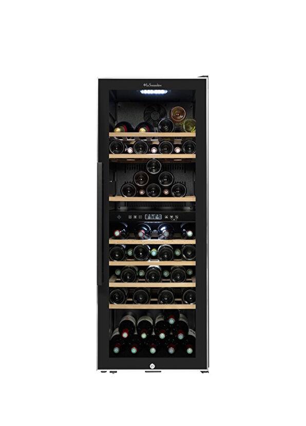 LSMLR24,La Sommeliere ECS812Z Çift Saklama Bölmeli Şarap Dolabı