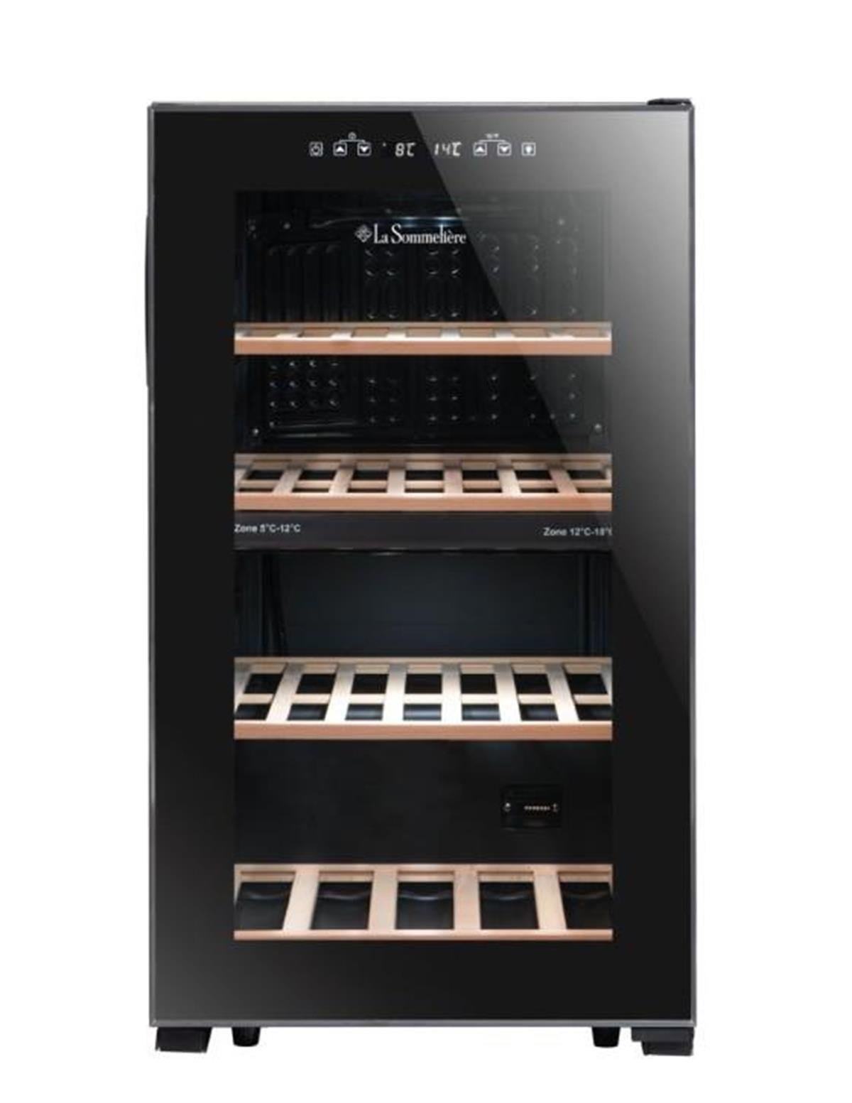 LSMLR16,La Sommeliere Service Solo Şarap Dolabı LS512ZBLACK