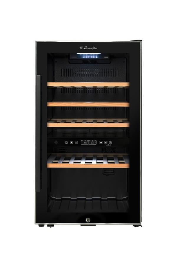 LSMLR22,La Sommeliere ECS512Z Çift Isılı Service Solo Şarap Dolabı, 49 Şişe Kapasiteli