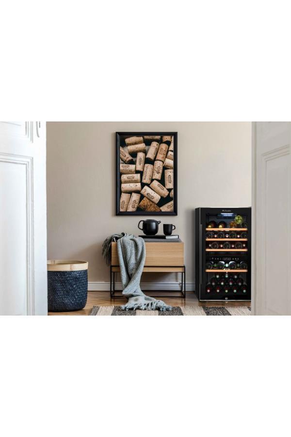 LSMLR22,La Sommeliere ECS512Z Çift Isılı Service Solo Şarap Dolabı, 49 Şişe Kapasiteli