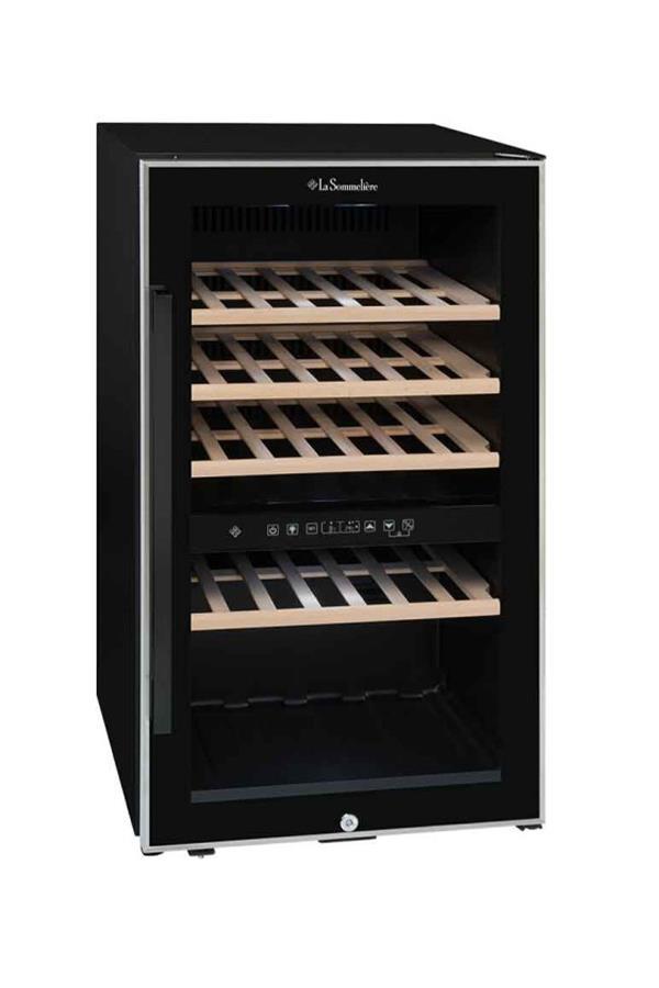LSMLR22,La Sommeliere ECS512Z Çift Isılı Service Solo Şarap Dolabı, 49 Şişe Kapasiteli