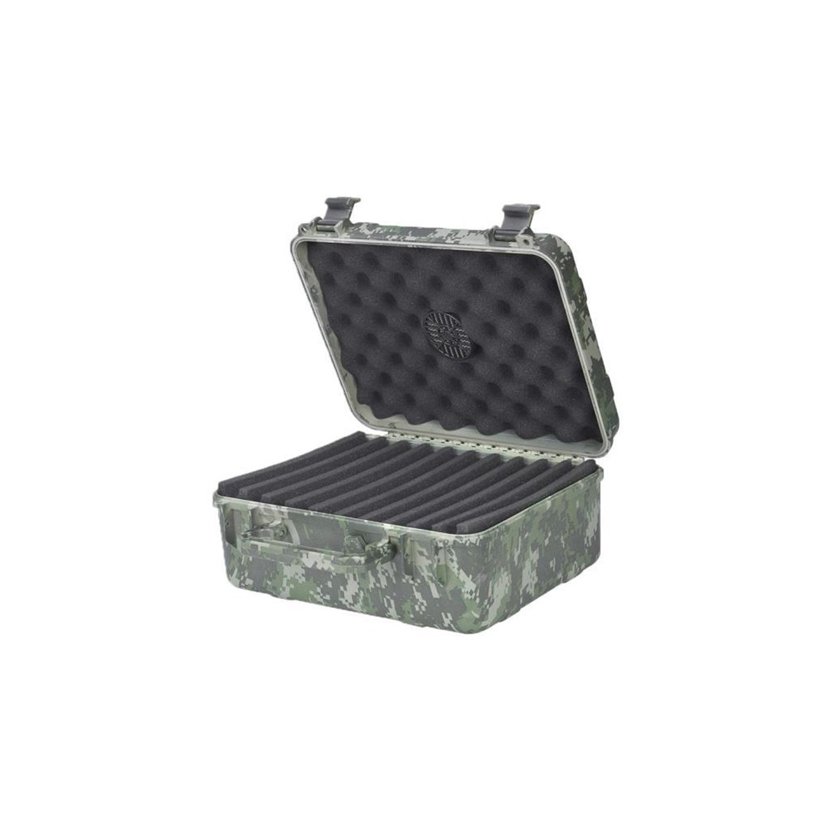 TR2237,Cıgar Caddy 40 Kamuflaj Travel Humidor Puro Kutusu