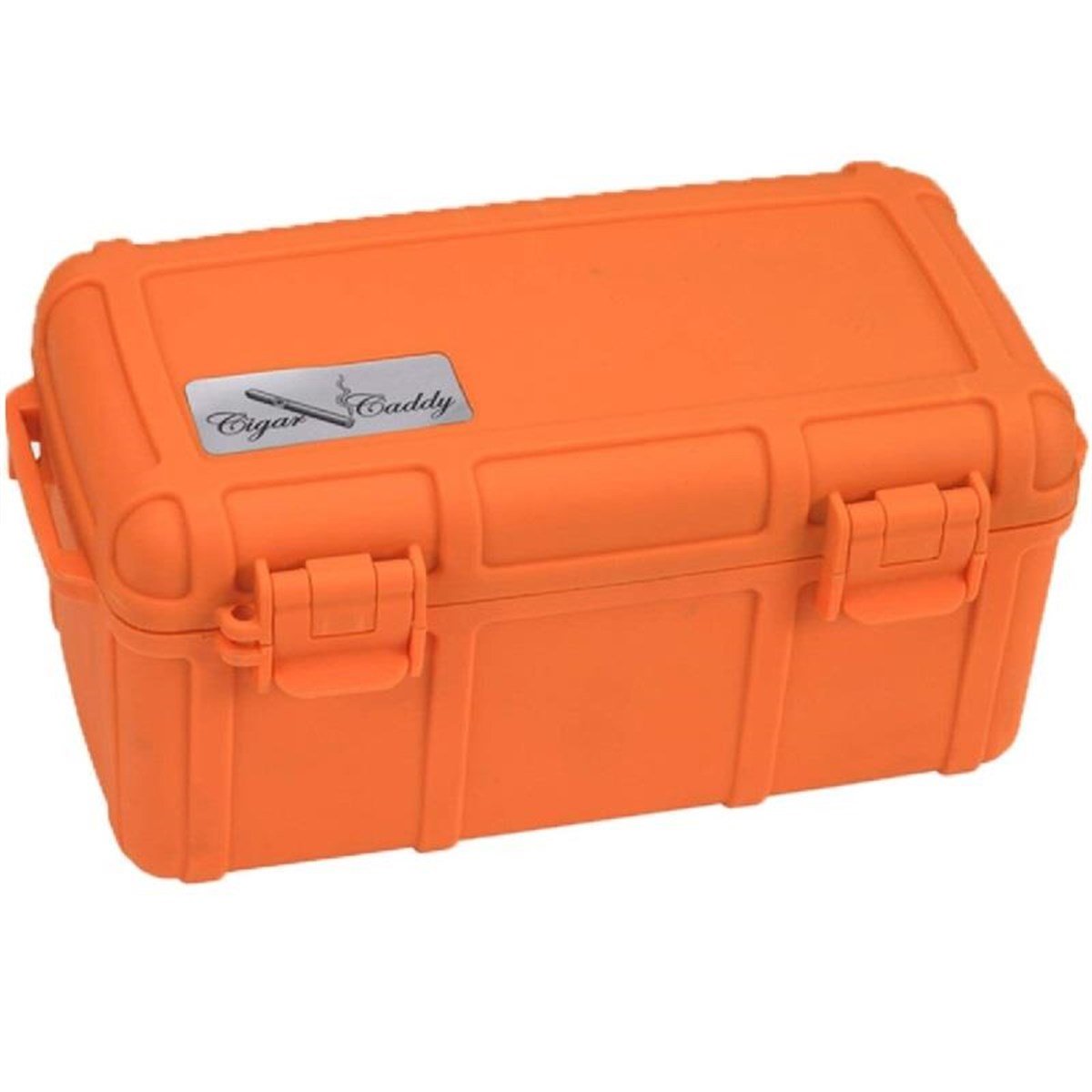 SCLR15O,Cigar Caddy 15 Orange Travel Humidor Puro Kutusu