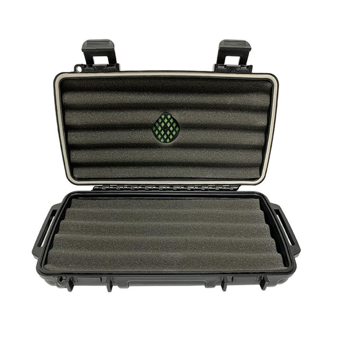 SCLR5,Cigar Caddy 5 Siyah Travel Humidor Puro Kutusu