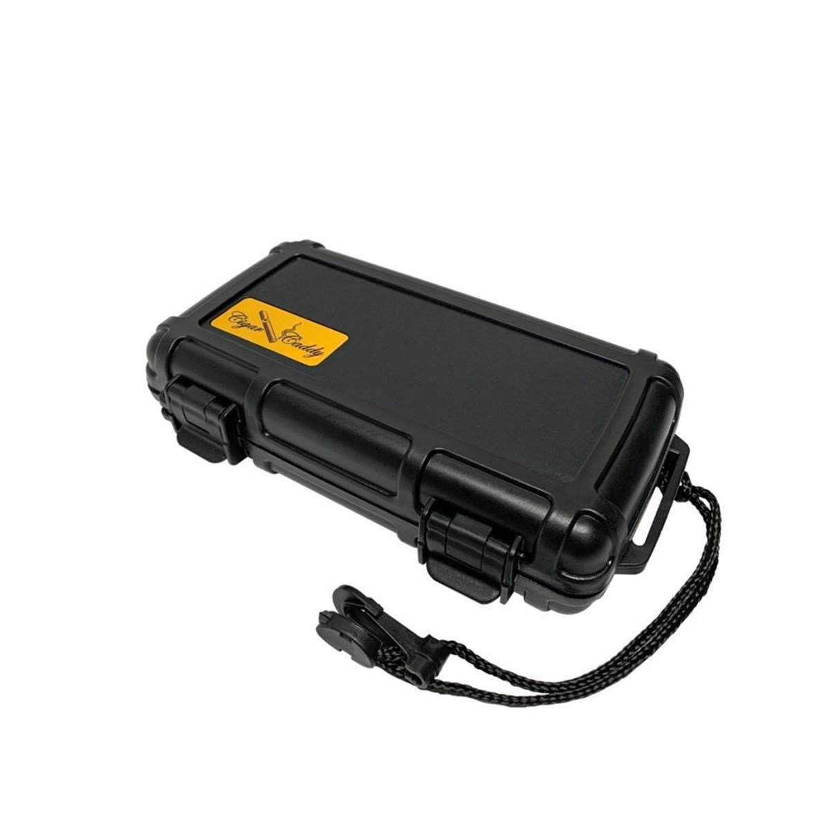 SCLR5,Cigar Caddy 5 Siyah Travel Humidor Puro Kutusu