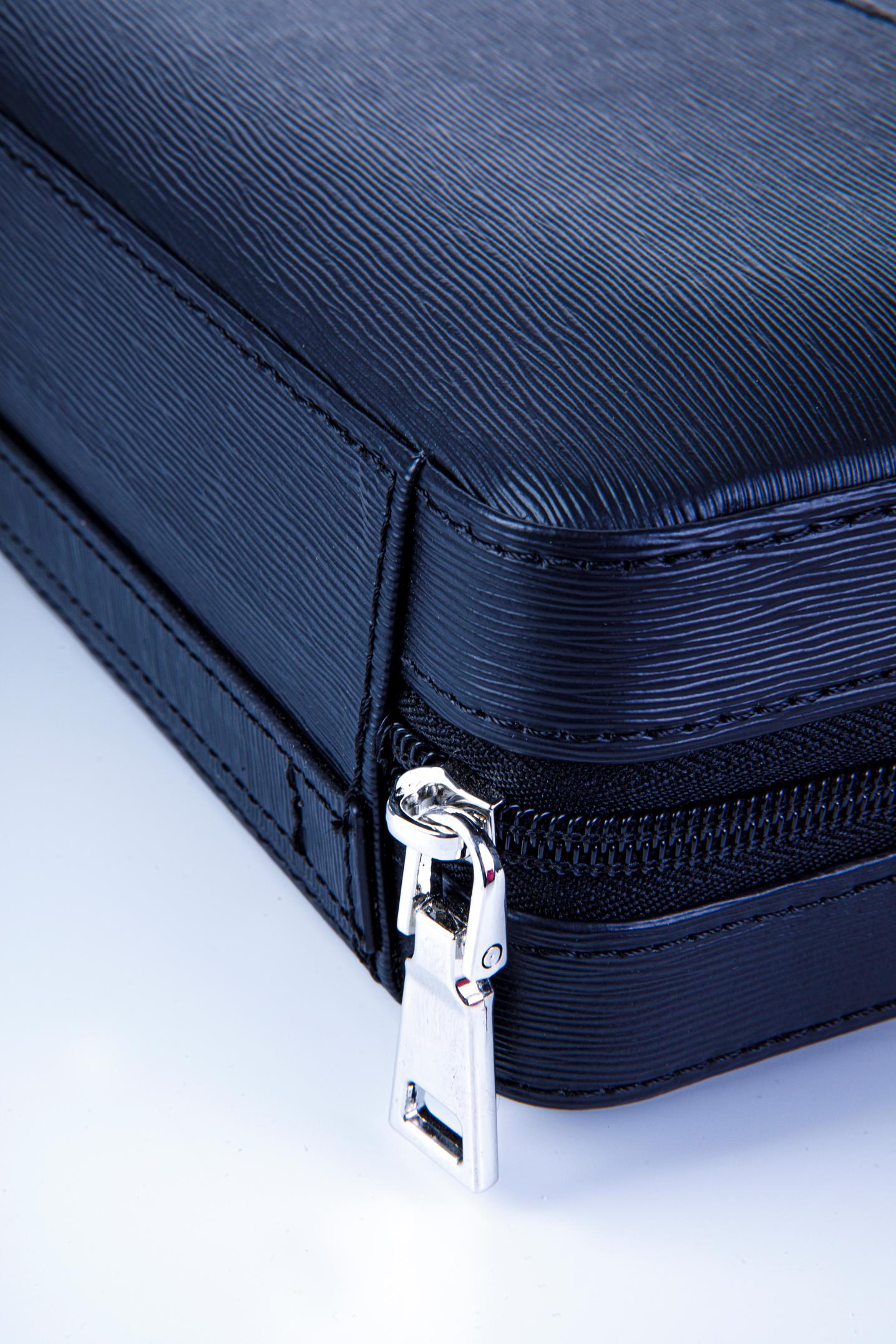 TR8238,Cohiba XL Mat Siyah Dahili Çakmak Deri Puro Taşıma Çantası & Seyahat Humidoru