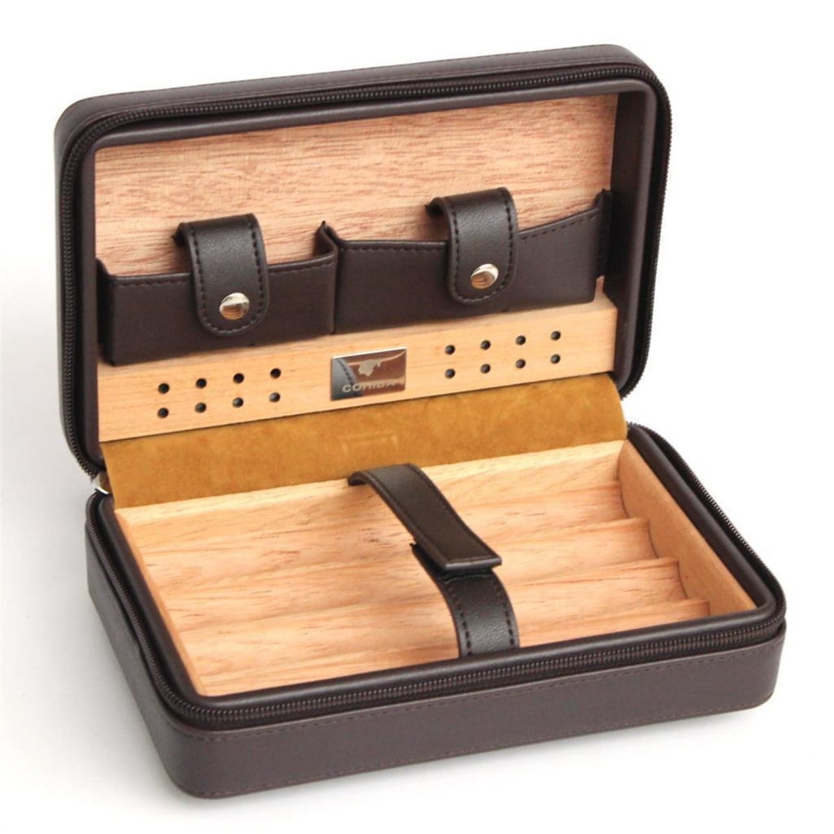 TR3036,Cohiba Koyu Kahve Puro Taşıma Çantası