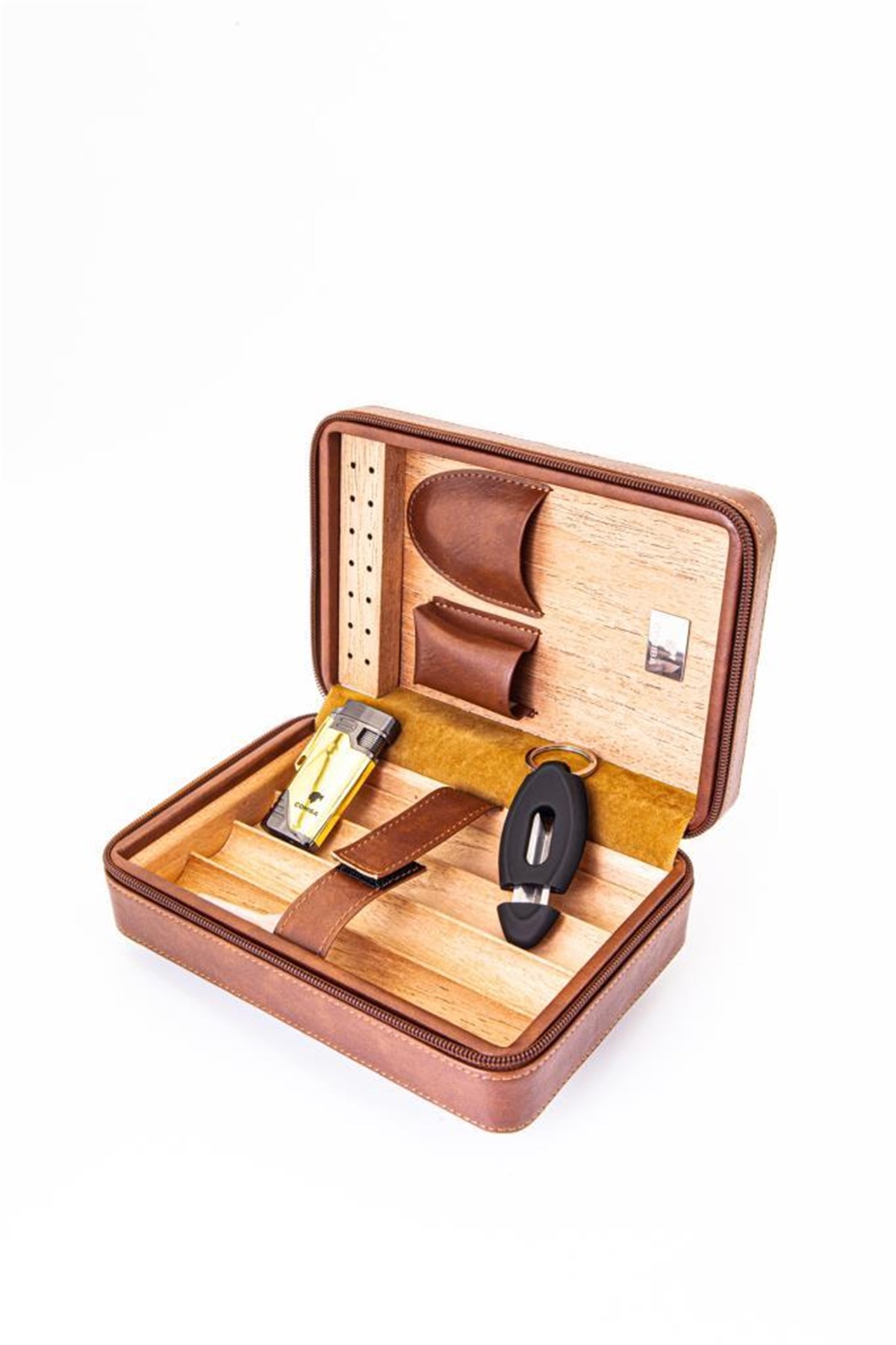 TR3032,Cohiba Kahverengi Puro Taşıma Çantası