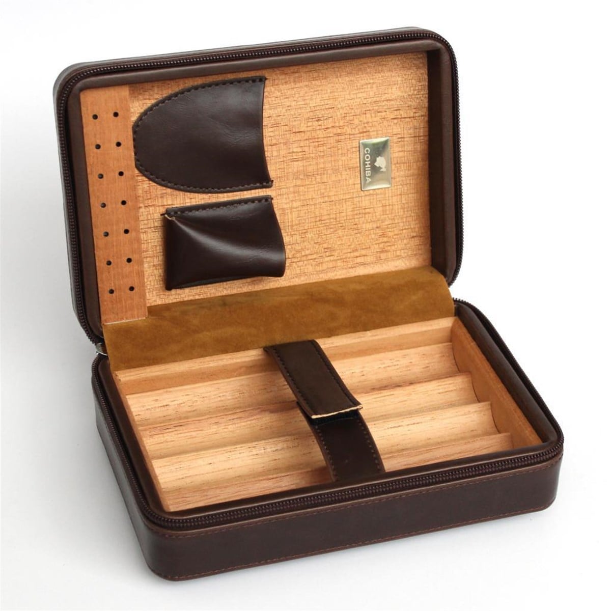 TR3034,Cohiba Koyu Kahve Puro Taşıma Çantası