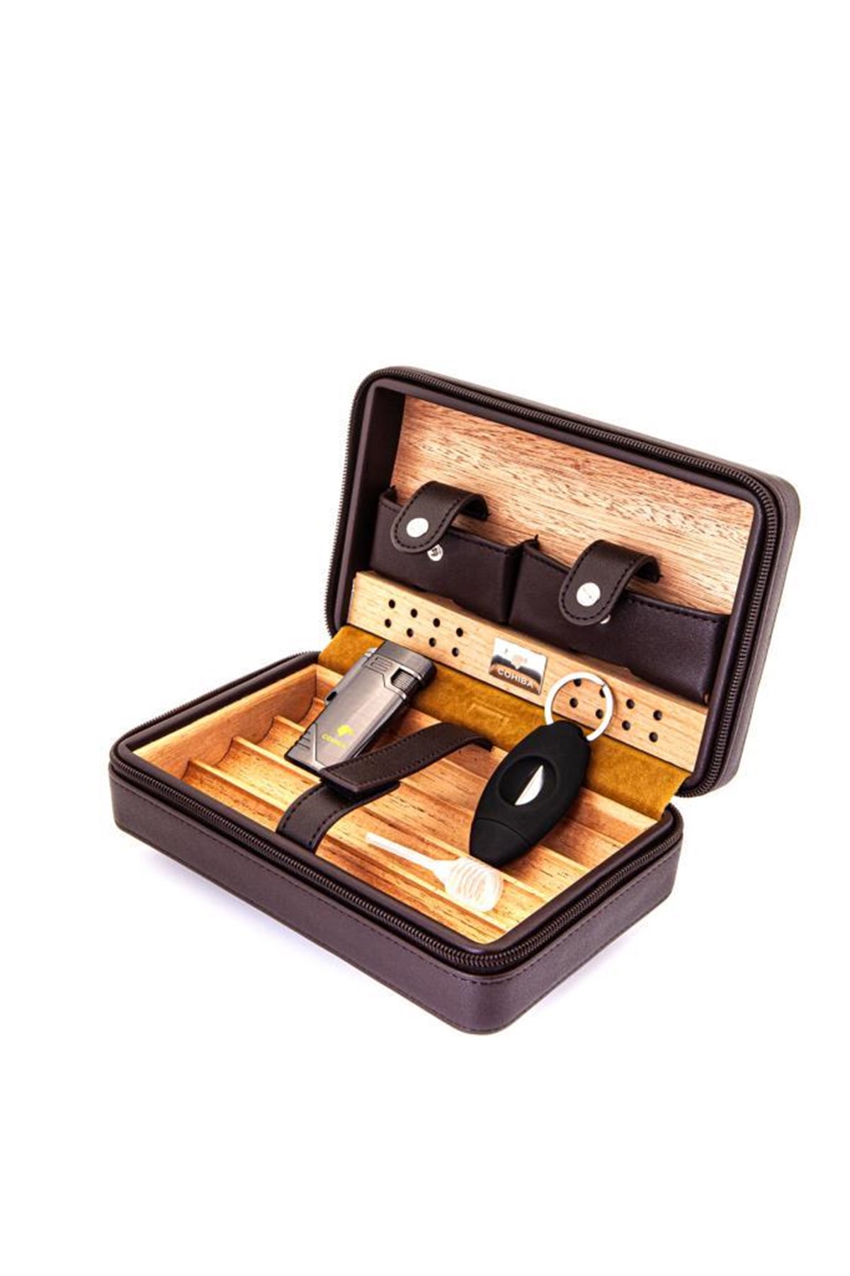 TR3036,Cohiba Koyu Kahve Puro Taşıma Çantası