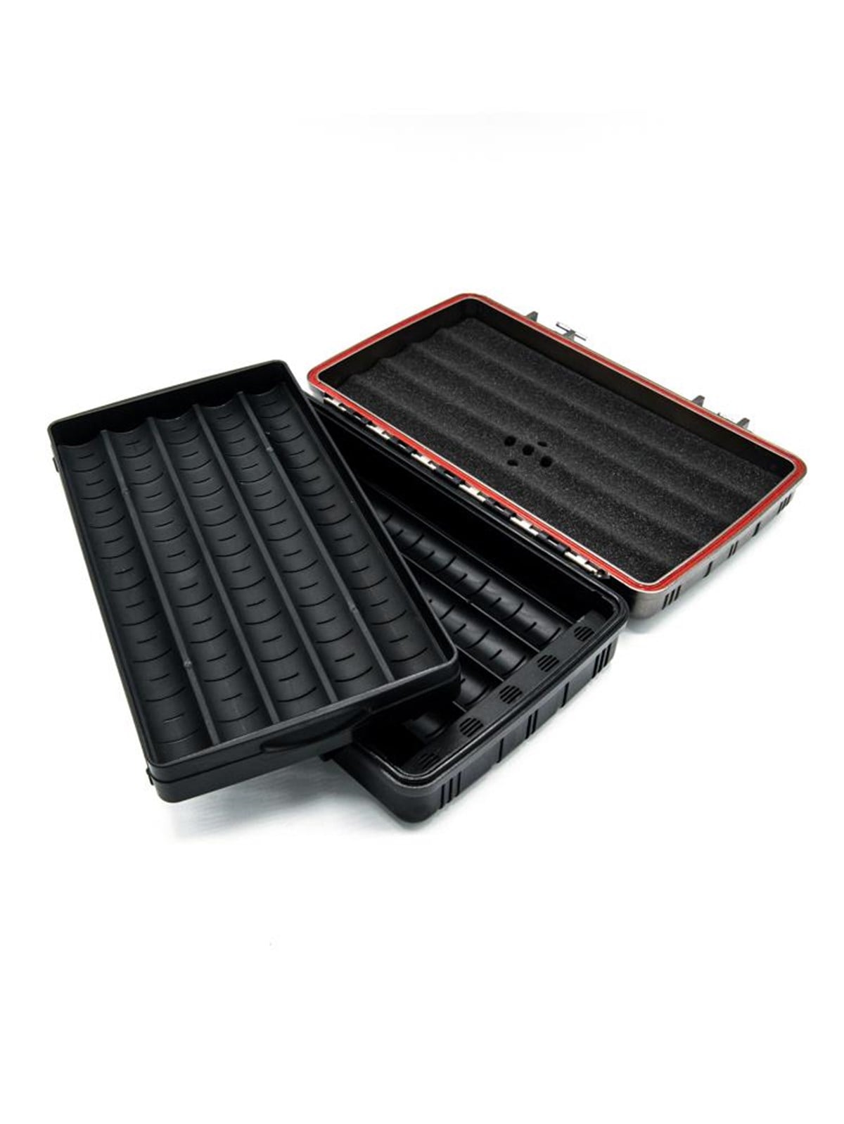 TR1417,Parmida Gümüş Seyahat Tipi Humidor Puro Kutusu
