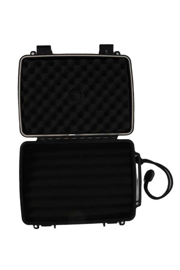 TRZ3012,Qauntum Seyahat Tipi 7 Siyah Humidor Puro Kutusu