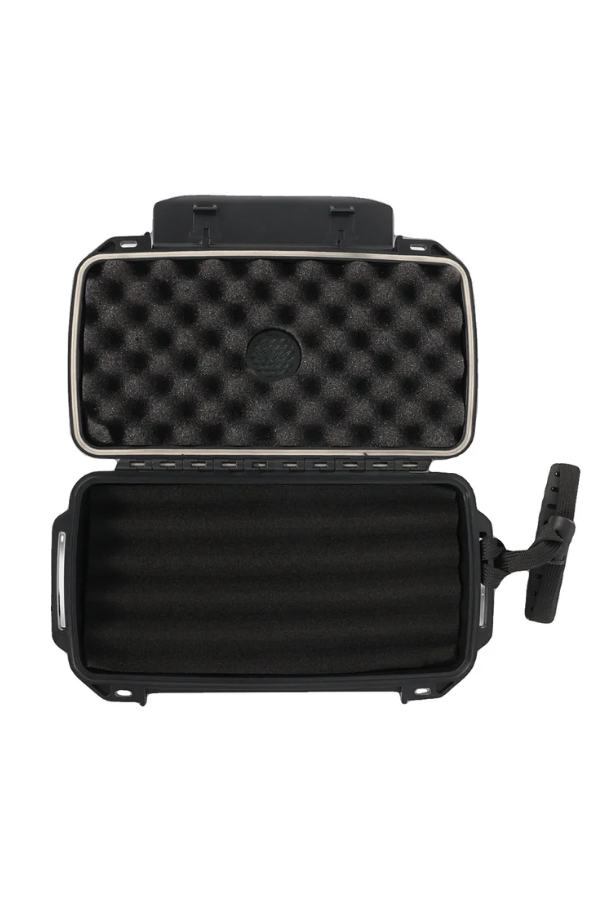 TRZ3005,Quantum Seyahat Tipi 15 Siyah Humidor Puro Kutusu