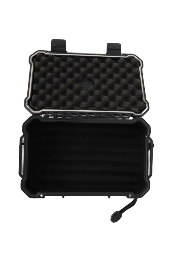 TRZ3019,Quantum Seyahat Tipi 15 Siyah Humidor Puro Kutusu