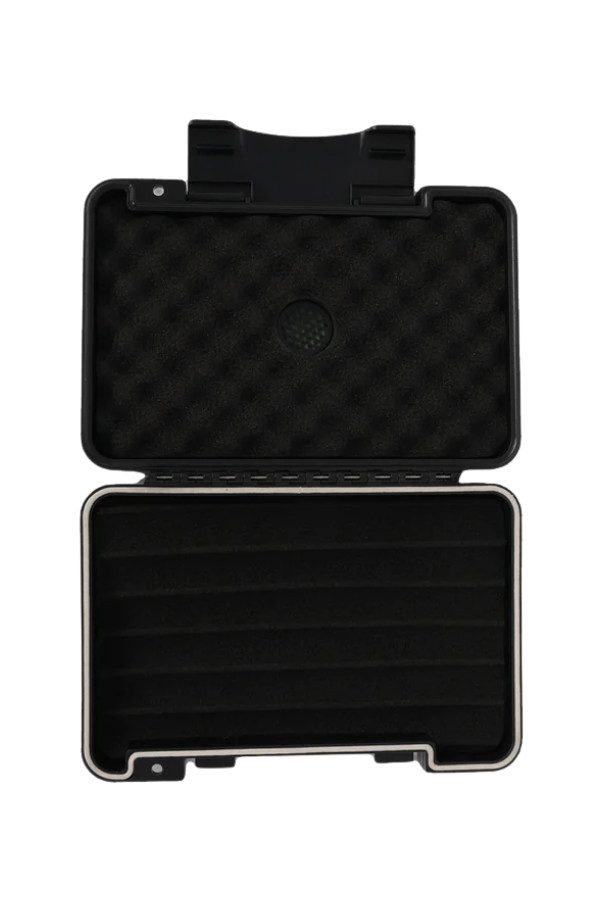 TRZ3001,Quantum Seyahat Tipi 6 Siyah Humidor Puro Kutusu