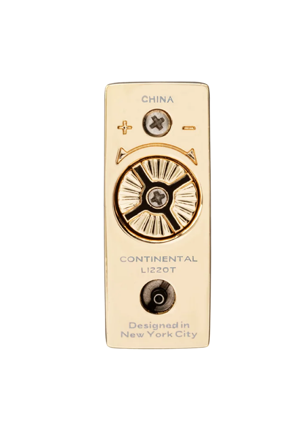TR9928,Colibri Continental Soft Flame Gold Desenli Çakmak