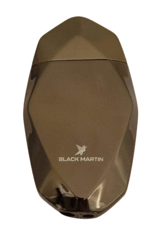 TR7835,Black Martin Tek Torch Pürmüz Gunmetal Metal Puro Çakmağı