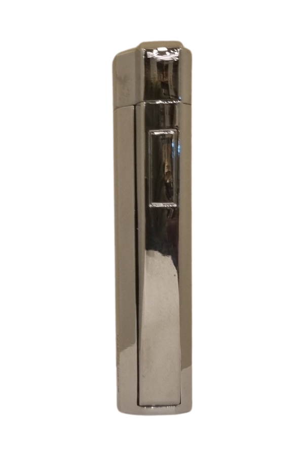 TR7784,Black Martin Tek Torch Pürmüz Gümüş Metal Puro Çakmağı